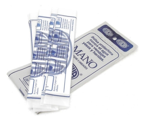 Pack 4 Bolsas Protector Agua Baño Yeso Mano Atucha Cuo Tas 1