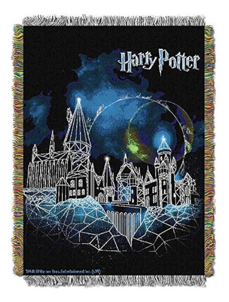 Manta De Tapiz Tejida Del Noroeste, 48  X 60 , Castillo De H 0