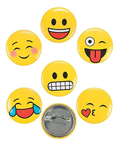 Emoji Mini Botones - 48 Piezas 0