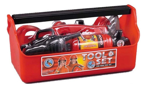 Kit De Bombero Con Herramientas Y Valija Infantil 0