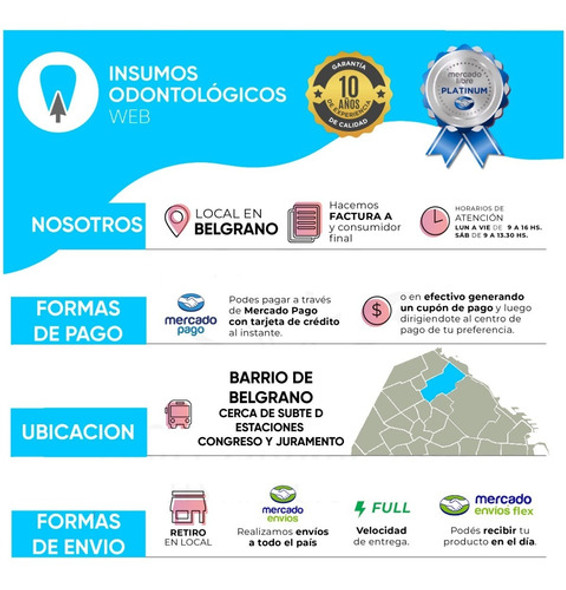 Juego X 4 Elevadores Apicales Panorama Odontologia 1