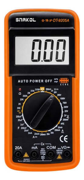 Tester Multimetro Digital Ohm Capacitancia 0