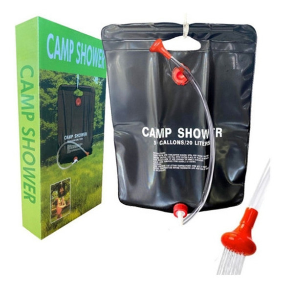 Ducha Solar Portatil 20 Litros Camping  Motorhome Nautica 1