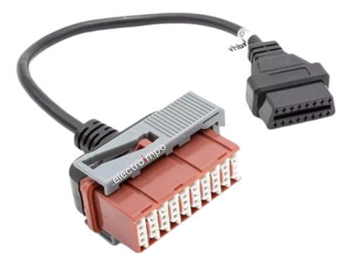 Cable Adaptador Peugeot Citroen 30 Pin A 16 Pin Obd2 0