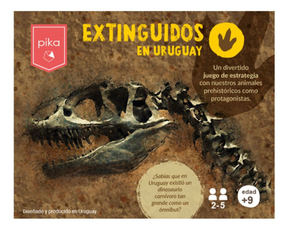 Juego De Mesa, Cartas Pika, Dinosaurios En Uruguay - Niños 0