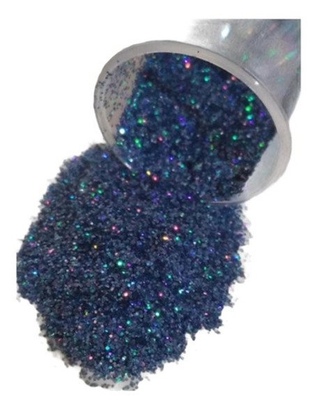Decoracion Glitter Individual Azul 0