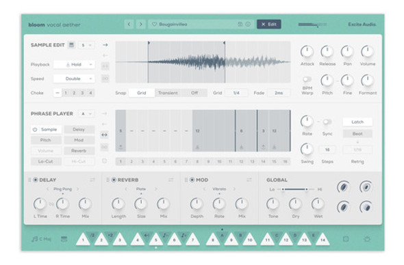 Audio Plugin Bloom Vocal Aether 1