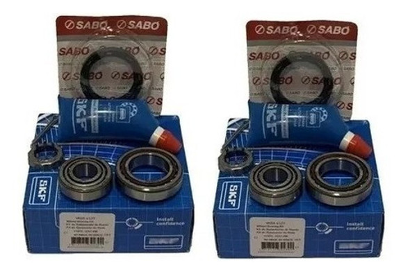 Kit X2 Ruleman Rueda Trasera Skf Vw Gol Power - Saveiro 1