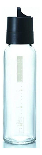 Botella De Aderezo Hario, Tapa Abatible, 240 Ml, Negro 0