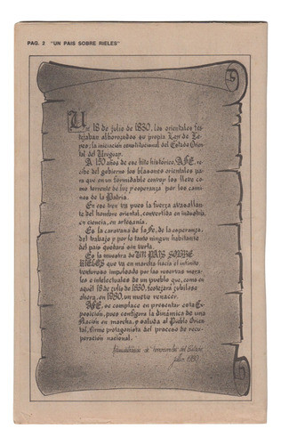 1980 Dictadura Un Pais Sobre Rieles Muestra Rodante De Afe 1