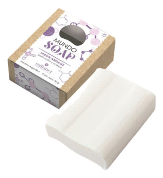 Jabón Antiage Facial Y Corporal Mundo Soap Millanel 0