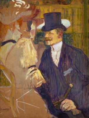 Ingles En Moulin Rouge - Toulouse Lautrec - Lámina 45x30 Cm. 0