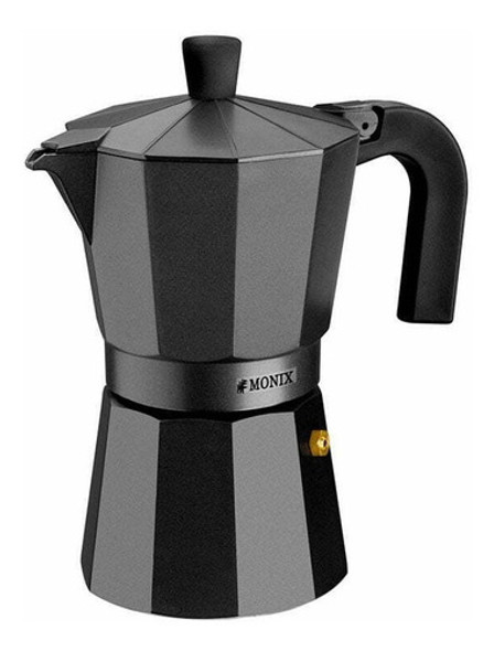 Cafetera Italiana Monix Vitro Express Noir 3 Tazas 0 Cafetera Italiana Monix Vitro Express Noir 3 Tazas 0
