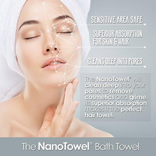 Nano Towels Body Bath - Toalla De Ducha. Enorme - Super Abso 1