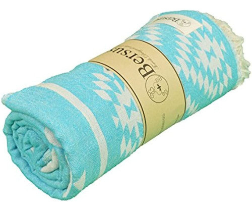 Toalla Turca De Doble Capa Bersuse 100 % Algodón Teotihuacan 1