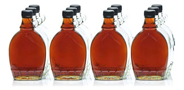 North Mountain Supply Botellas De Jarabe De Arce De Vidrio D 1