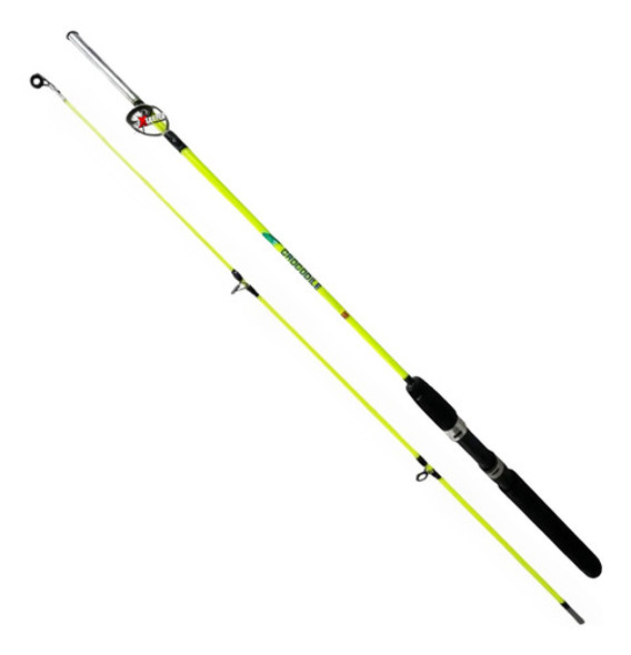 Caña Pesca Fibra Maciza 1.8 Mts Ideal Señuelo Spinning Kayak 1 Caña Pesca Fibra Maciza 1.8 Mts Ideal Señuelo Spinning Kayak 1