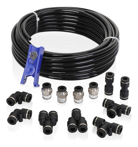 Kit De Tubería Hromee, 6,35 Mm Diámetro, 9,95 M Largo 0