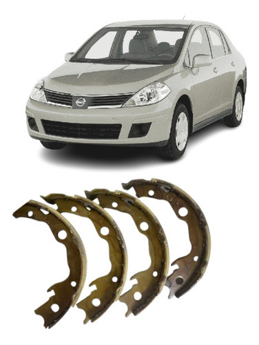 Cinta Zapata Freno Mano Nissan Tiida Año 2008 0