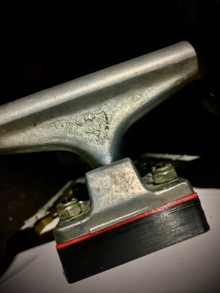 Pads De 15mm De Altura Para Skate Old School (dos Unidades) 1