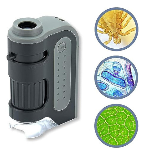 Microscopio De Bolsillo Carson Microbrite Plus 60x 0