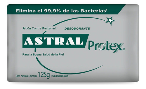 Pack X72 Jabón Astral Protex Plata 0