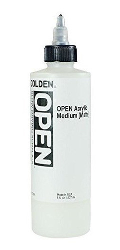 Golden Open Acrylic Matte Medium 227 Gr 0