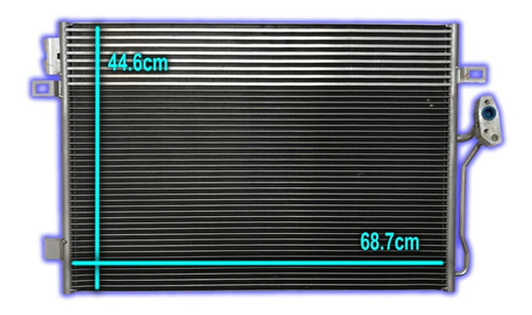 Condensador Dodge Journey 3.6 Nafta Con Enfriador Aut. 0 Condensador Dodge Journey 3.6 Nafta Con Enfriador Aut. 0