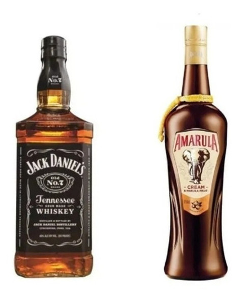 Combo Jack Daniel N°7 + Amarula 0