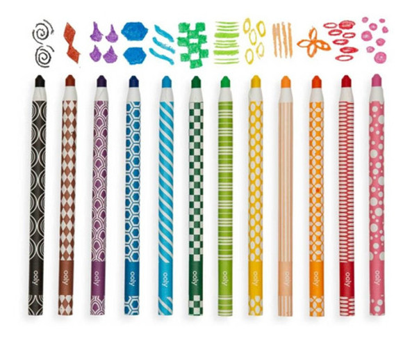Set 12 Crayones Appeel Ooly - Mosca 1