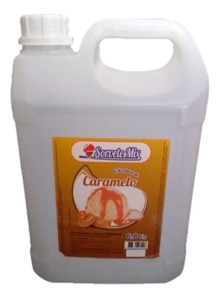 Cobertura Sorvetemix Caramelo Ello C/ 6,8 Kg 0 Cobertura Sorvetemix Caramelo Ello C/ 6,8 Kg 0