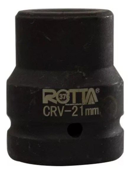Soquete De Impacto 1 Pol Sextavado Curto 21mm Rotta 376 0