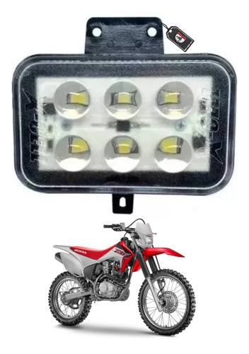 Farol Bloco Óptico De Led Crf 230 2018 2019 2020 2021 2022 0