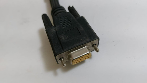 Flex Cable Tv Rca 55 Vga Hembra A 11 Rca Hembra 22cm Ak518 1