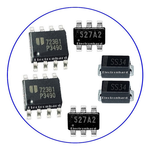 Combo 2 X Eup3490 + 2 X Ss34 + 2 X G527atp1u P3490 Ss34 G527 0