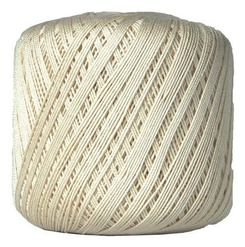 Hilo De Crochet De Algodón, Tamaño 10, Color Natural 0