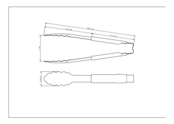 Pinza Multiuso Para Cocina Tramontina Utilita 25 Cm 1 Pinza Multiuso Para Cocina Tramontina Utilita 25 Cm 1