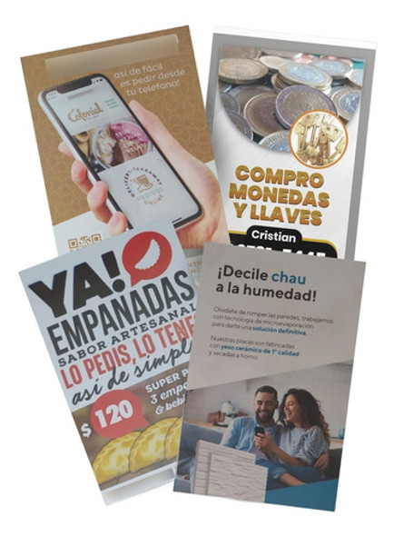 5000 Volantes/ Folleto 10x15, Doble Faz, Full Color 0