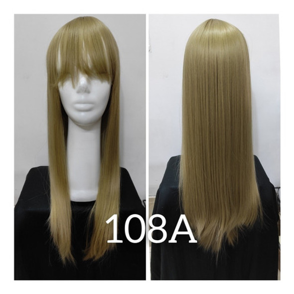 Peluca Oncológica (108a) Con Flequillo 0 Peluca Oncológica (108a) Con Flequillo 0