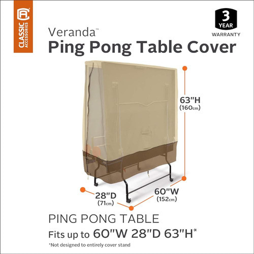 Accesorios Clásicos Veranda Funda Para Mesa Ping Pong Al Air 1