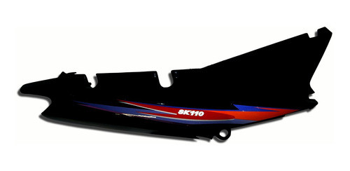 Tapa Trasera Moto Senke Sk110 Negra 0
