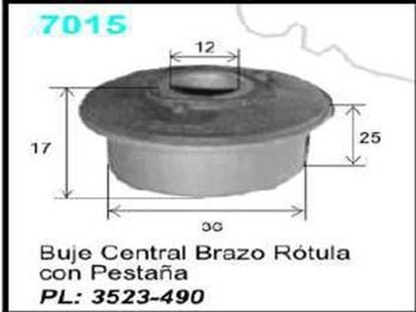 Buje De Rotula Peugeot 205 C/pestaña 0