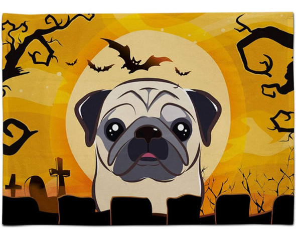 Caroline's Treasures Bb1820plmt Halloween Fawn Pug Mantel In 0 Caroline's Treasures Bb1820plmt Halloween Fawn Pug Mantel In 0