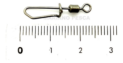 Mosquetón Snap Cambio Rápido 19 Kg N°6 X 10 Unidades 0