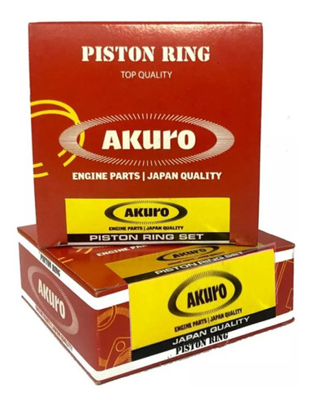 Juego De Aros Toyota 1kd Hilux Sw4 3.0 Tdi 16v D4d 0