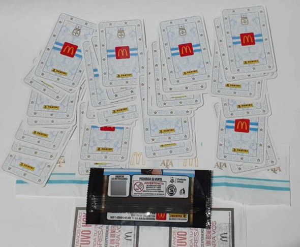Coleccion De 40 Cartas Panini Mc Donalds Campeones Del Mundo 1