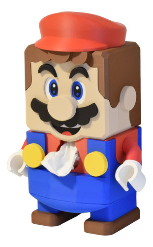 Porta Papel Tissue Pañuelos Container Servilleta Super Mario 0