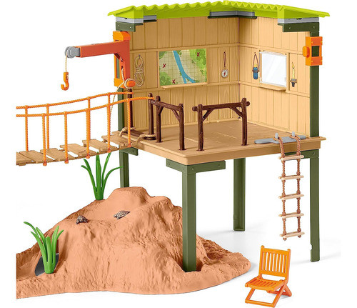 Juguete Estacion Aventura Guardabosque Schleich Infantil Ax® 1