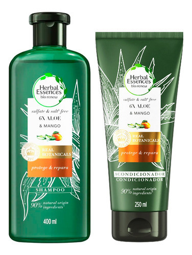 Herbal Essences Aloe & Mango Kit Shampoo + Acondicionador 0