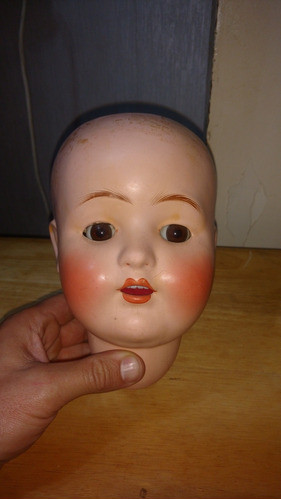 Muñeca De Porcelana Alemana Cabeza Sola 4 1